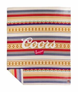 NEW SLOWTIDE rocky plush throw blanket in multi